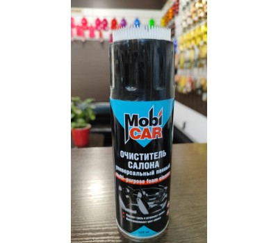MobiCar Очиститель салона универсальный с колпачком-щёткой, пенный, 520мл MobiCar Очиститель салона универсальный с колпачком-щёткой, пенный, 520мл