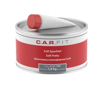 CarFit (2-124-1800) 2К Шпаклевка ПЭ Soft Plus с отв.___1.8кг