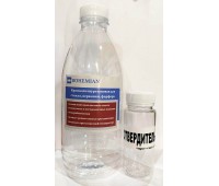 Краска BOHEMIAN lux прозрачная для стекла, керамики, фарфора 5 кг комплект