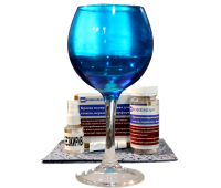 BOHEMIAN lux. Краска для стекла Голубой 100г комплект