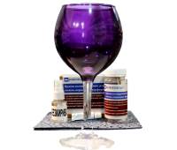 BOHEMIAN lux. Краска для стекла Фиолетовый 100г комплект