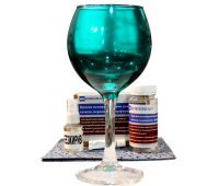 BOHEMIAN lux. Краска для стекла Морская волна 100г комплект