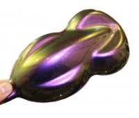Краска ХАМЕЛЕОН "Лагуна" (лиловый-зелёный-фиолетовый-серый), на развес 100г