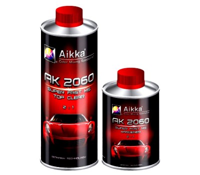 Aikka АК 2060 SET Super Fast MS лак 2:1 + отвердитель ___1л+0,5л
