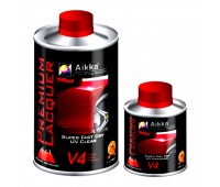 Aikka V 4 SET Super Fast DRY UV  лак 4:1 + отвердитель ___1л+0,25л