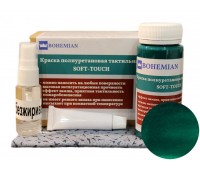 BOHEMIAN. Краска SoftTouch, Зелёный 100г + активатор + обезжириватель + салфетка