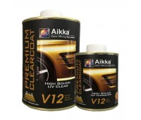 Aikka V 12 SET High Solids UV лак 2:1 + отвердитель  ___1л+0,5л
