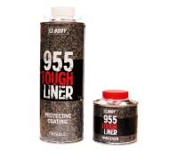 Body 955. Сверхпрочное двухкомпонентное защитное покрытие TOUGH LINER, 0,8кг (колеруемое)