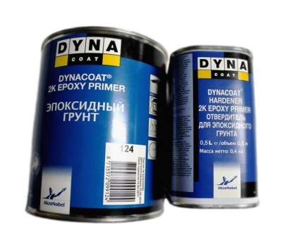 DYNACOAT. 2K Epoxy Primer грунт эпоксидный + отвердитель, 1 л + 0.5л.