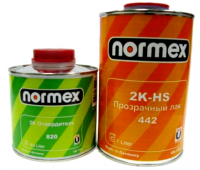 Normex (932810174) Лак 2К-HS 442 прозрачный___1л + отвердитель 0.5л