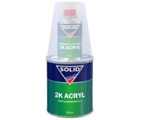 SOLID ( 331.0961) 2K ACRYL HS 5+1  Грунт-наполнитель + отвердитель, белый 0,8л + 0,16л.