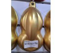 Краска ЗОЛОТО 750 для металла, дерева, пластика, стекла, бетона,  на развес 100г
