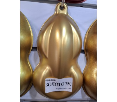 Краска ЗОЛОТО 750 для металла, дерева, пластика, стекла, бетона,  на развес 100г
