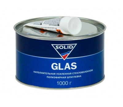 SOLID 316.1000 Шпатлевка со стекловолокном GLAS___1кг 