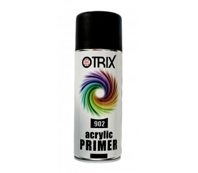 OTRIX 902 Acrylic Primer, чёрный акриловый антикоррозионный грунт порозаполнитель спрей 500мл