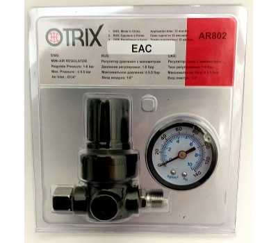 OTRIX.PRO Мини регулятор давления с манометром AR-802