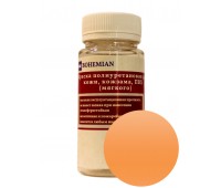 Краска BOHEMIAN (RAL 1034) полиуретановая для кожи, кожзама, ПВХ мягкого, тканей - 100г