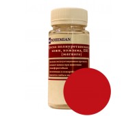 Краска BOHEMIAN (RAL 3020) полиуретановая для кожи, кожзама, ПВХ мягкого, тканей - 100г
