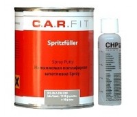 CarFit. (2-251-1000) Spray Шпаклевка полиэфирная напыляемая с отвердителем, 1кг