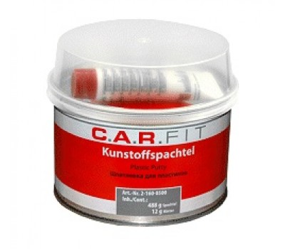 CarFit. (2-160-0500) Шпаклевка полиэфирная для пластиков с отвердителем, 0.5кг