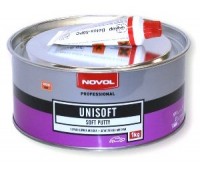 Novol 1153 Unisoft, шпаклевка полиэфирная универсальная с отвердителем, 1 кг