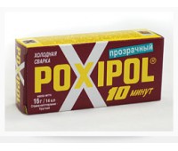 POXIPOL 2079 Клей эпоксидный, прозрачный, 14мл/16г 