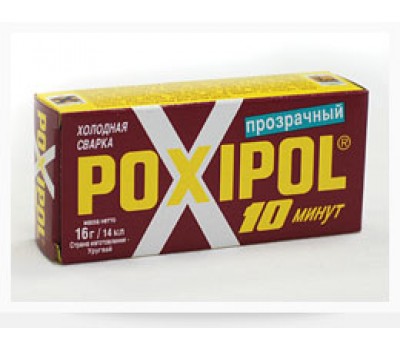POXIPOL. Клей эпоксидный, прозрачный, 70мл/82г