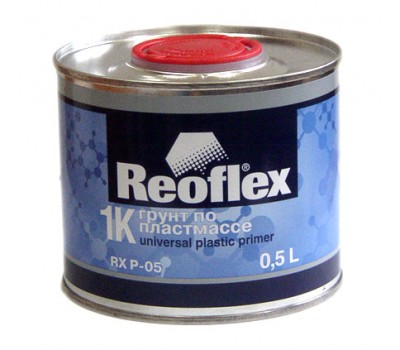REOFLEX. Адгезионный грунт для пластиков серый 0,5л