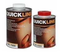 Quickline (QC-7300/S1) Экспресс-Лак акриловый HS+отвердитель (комплект 1л+0.5л)