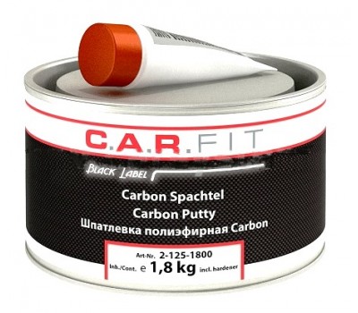 CarFit (2-126-1800) BL Шпатлевка облегченная Carbon Plus___1,8 кг
