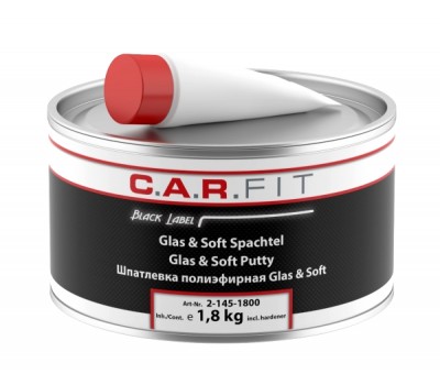 CarFit (2-145-1800) BL Шпатлевка Glas & Soft___1,8кг