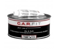 CarFit (2-181-1000) BL Шпаклевка полиэфирная с алюминием Alu&Soft, 1 кг 