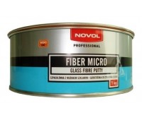 NOVOL Шпаклёвка полиэфирная 1233 со стекловолокном "FIBER MICRO"___1кг