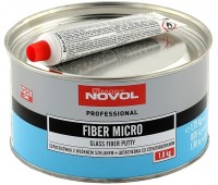 NOVOL Шпаклёвка полиэфирная 1235 со стекловолокном "FIBER MICRO"___1,8кг