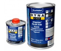 DYNACOAT. Filler 4100 Грунт 4:1 + отвердитель, чёрный  0,8+0,2 л.