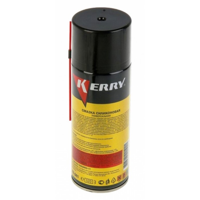 KERRY (KR-941) Смазка силиконовая спрей, 210мл