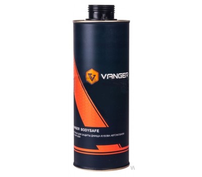 Vanger BodySafe. Антикор для днища и арок (евробаллон), черный, 1л 