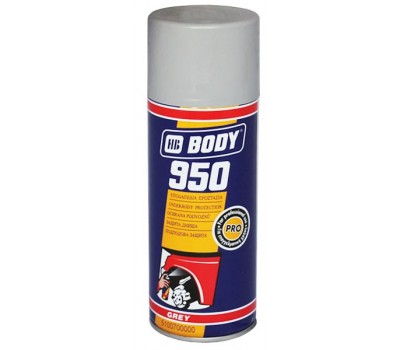 Body 950. Антигравийное покрытие, спрей 400мл (серый)