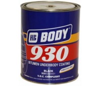 Body 930. Антикор для днища и арок  черный, 5кг