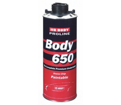 Body. 650 PROLINE антикор для днища чёрный, 1кг