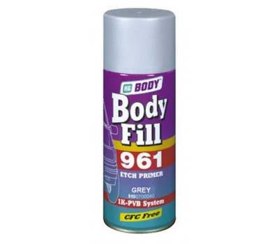 BODY 961. Etch Filling Primer грунт (серый), спрей 400 мл 