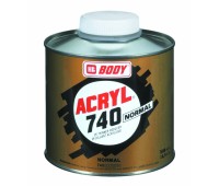 Body 740. Растворитель HS нормальный для акриловых эмалей, грунтов и лаков__0.5л.