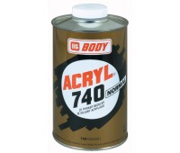 Body 740. Растворитель нормальный для акриловых эмалей, грунтов и лаков__1л.