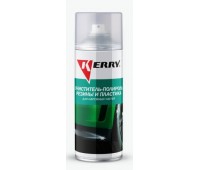 KERRY. (KR-950) Очиститель-полироль резины и пластика, спрей  520мл
