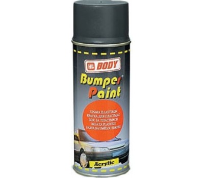 Body. Bumper Paint краска для бампера серая, спрей  400мл