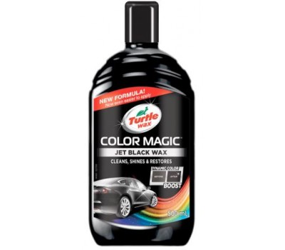 TURTLE WAX. (53237) Полироль Color Magic Plus черный, 500 мл