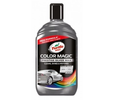 TURTLE WAX. (53239) Полироль Color Magic Plus серебристый, 500 мл