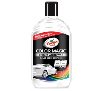 TURTLE WAX. (53241) Полироль Color Magic Plus белый, 500 мл