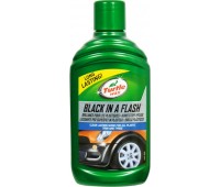 TurtleWax. (7698) Восстановитель цвета черных пластиков BLACK IN A FLASH, 300мл