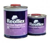 REOFLEX. Прозрачный акриловый лак Clear Express + отвердитель (1л+0.5л)